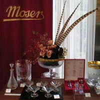 Moser展示会　チェコ大使館